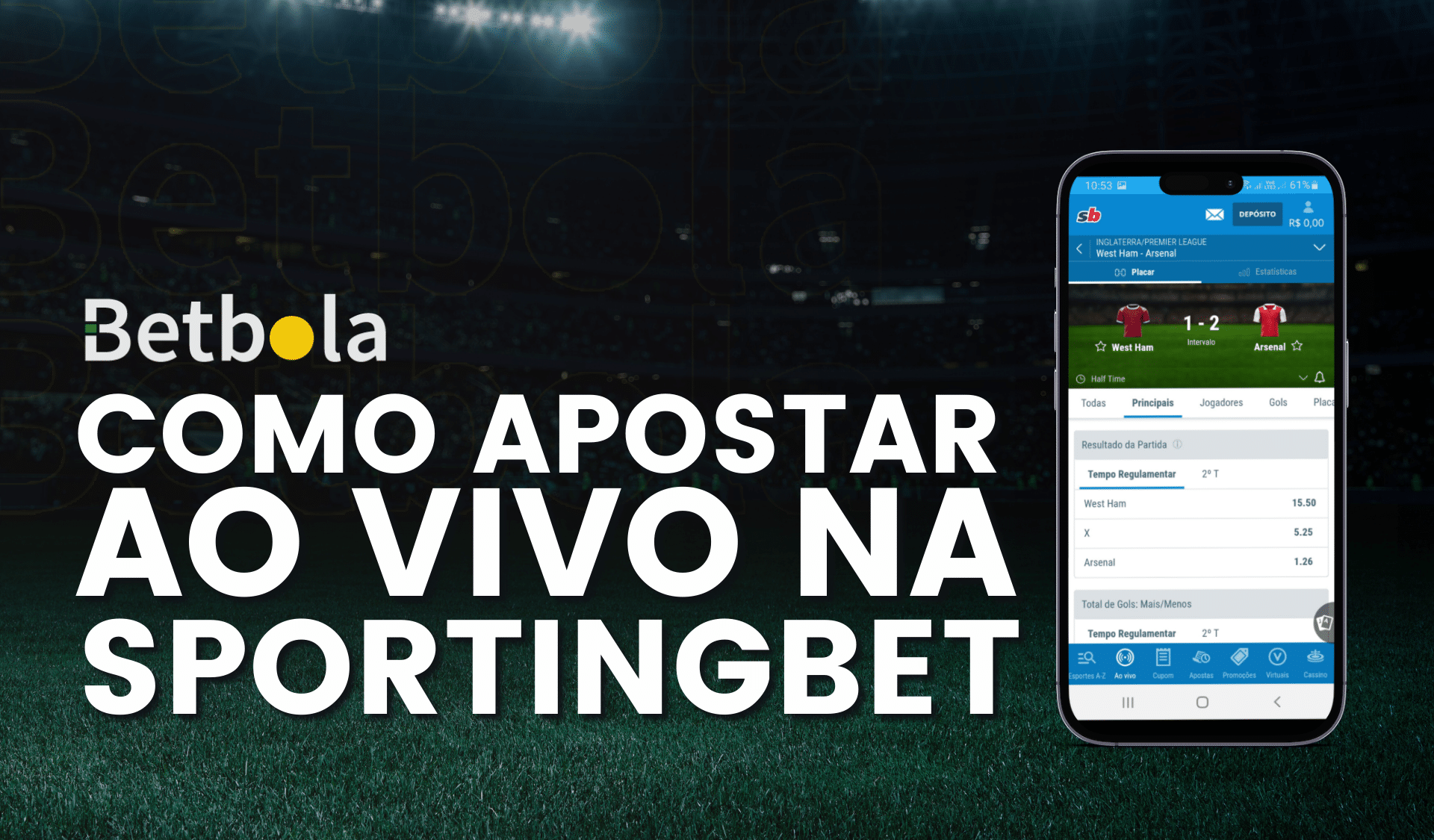 Apostas Ao Vivo Na Sportingbet Guia Completo Para Iniciantes Betbola